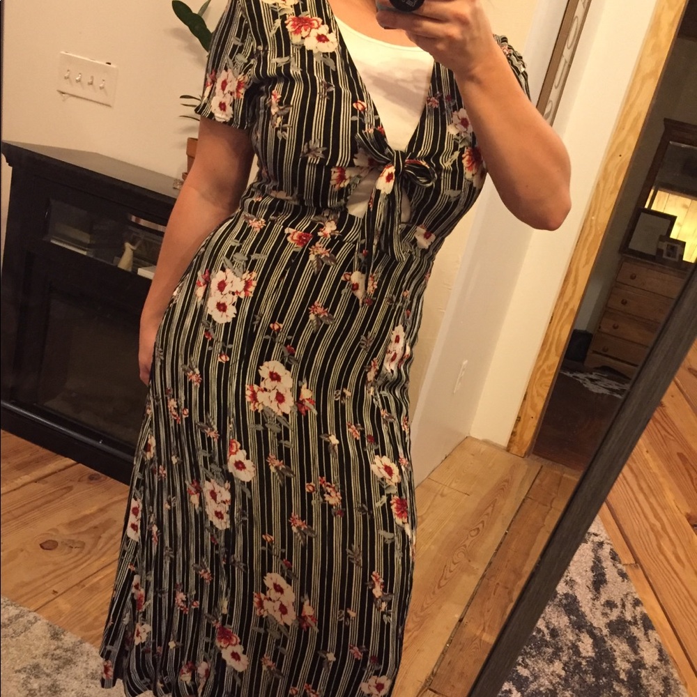 Floral Midi Dress